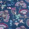 DUTCH WALLCOVERINGS Wallpaper Krisha Navy and Pink