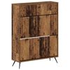 vidaXL Shoe Cabinet BREDA 78 x 24 x 103 cm Engineered Wood Old Wood