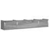 vidaXL Wall Cabinets 2 pcs Grey Sonoma 99x18x16.5 cm Engineered Wood