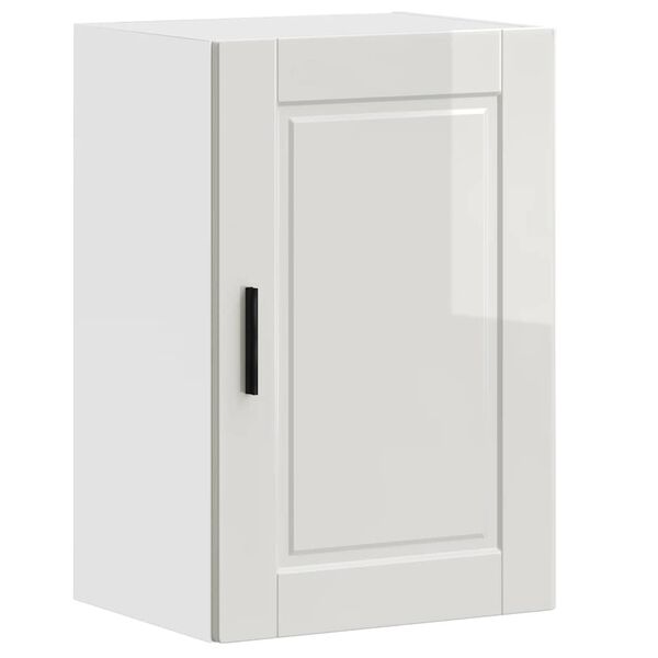 vidaXL Kitchen Wall Cabinet&nbsp;Porto High Gloss White Engineered Wood