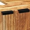 vidaXL Bathroom Sink Cabinet Solid Acacia Wood 62 x 33 x 58 cm