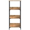 vidaXL Book Cabinet Artisan Oak 50x33x117.5 cm Engineered Wood