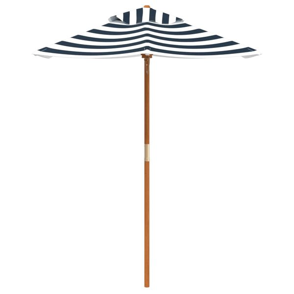vidaXL Garden Umbrella for Kids with Wooden Pole &Oslash;120x140 cm