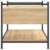 vidaXL Coffee Table Sonoma Oak 50x50x50 cm Engineered Wood