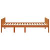vidaXL Children's Bed without Mattress Wax Brown 90x200 cm Solid Wood Pine
