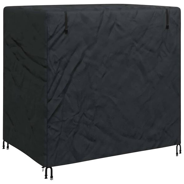 vidaXL Outdoor Swing Cover Black