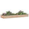 vidaXL Garden Raised Bed with Liner 240x60x25 cm Solid Wood Fir