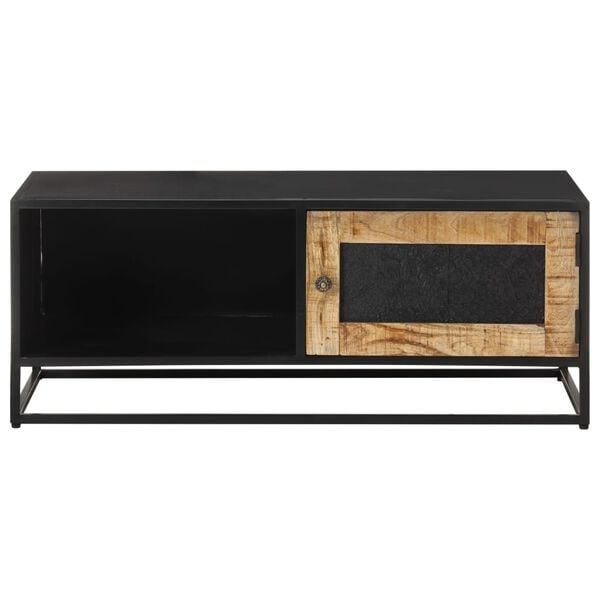 vidaXL Coffee Table 90x50x35 cm Rough Mango Wood