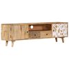 vidaXL TV Cabinet 140x30x40 cm Solid Mango Wood
