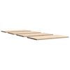 vidaXL Table Tops 4 pcs 100x50x2.5 cm Rectangular Solid Wood Pine