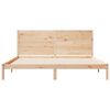 vidaXL Extra Long Bed Frame without Mattress 200x220 cm Solid Wood