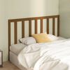 vidaXL Bed Headboard Honey Brown 141x4x100 cm Solid Wood Pine