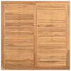 vidaXL Coffee Table Brown 85 x 85 x 45 cm Solid teak wood