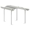 vidaXL Chimney Cowl Silver 59.5 x 50 x 36.5 cm Stainless Steel