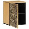 vidaXL Bathroom Wall Cabinet 38x33x48 cm Solid Wood Mango