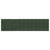 vidaXL Balcony Screen with Leaves Dark Green 600 x 150 cm