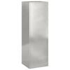 vidaXL Plant Stand 2 pcs Silver 24 x 24 x 75 cm Stainless steel