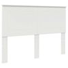 vidaXL Storage Bed with Headboard White 160 x 200 cm Engineered Wood