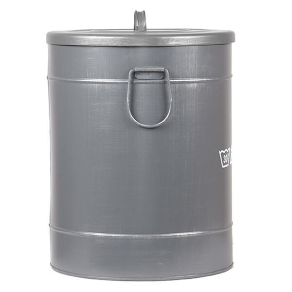 LABEL51 Laundry Box 32x32x43 cm M Antique Grey