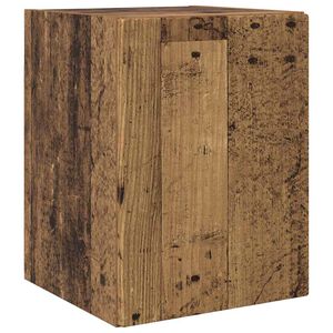 vidaXL TV Wall Cabinet 30 x 31 x 40 cm Old Wood Engineered Wood