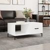 vidaXL Coffee Table White 90x50x40 cm Engineered Wood