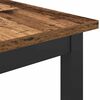 vidaXL Table Old Wood 100 x 50 x 90.5 cm Engineered Wood and Steel