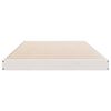 vidaXL Floor Bed Frame White 90 x 210 cm Solid Pine wood