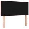 vidaXL Headboard Height Adjustable with Headboard Pink 100 cm Velvet