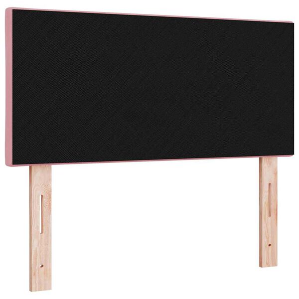 vidaXL Headboard Height Adjustable with Headboard Pink 100 cm Velvet