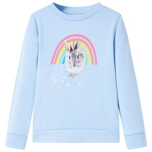 vidaXL Kids' Sweatshirt Light Blue 92