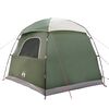 vidaXL Family Tent Igloo 6-Person Green Waterproof