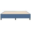 vidaXL Platform Bed Frame Blue 180 x 200 cm Fabric
