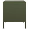 vidaXL Bedside Cabinets&nbsp;2 pcs Olive Green 35x39x43.5 cm Steel
