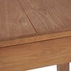 vidaXL Dining Table Solid Teak Wood with Natural Finish 82x80x76 cm