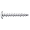 vidaXL Wood Screw 2 pcs Silver M4 x 28 mm Iron