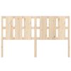 vidaXL Bed Headboard 165.5x4x100 cm Solid Wood Pine
