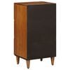 vidaXL Sideboard with Drawer Walnut 40 x 33 x 75 cm Solid Mango Wood