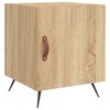 vidaXL Bedside Cabinet Sonoma Oak 40x40x50 cm Engineered Wood