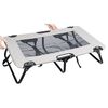 TRIXIE Dog Lounger 79x19x50 cm Grey and Black
