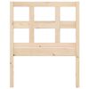 vidaXL Bed Headboard 95.5x4x100 cm Solid Wood Pine
