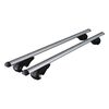 Menabo 2-Piece Vehicle Roof Rack Set Aluminium 90 kg