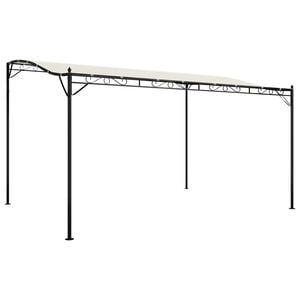 vidaXL Canopy Cream 4x3 m 180 g/m&sup2; Fabric and Steel