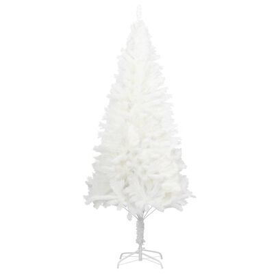 vidaXL Artificial Christmas Tree Lifelike Needles White 240 cm