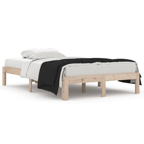 vidaXL Bed Frame without Mattress 120x190cm Small Double