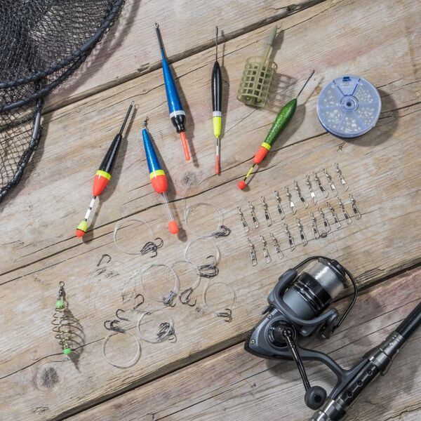 HI 30 Piece Fishing Tools Kit Multicolour