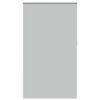 vidaXL Roller Blind Blackout Light Grey 120x210 cm Fabric Width 116.6 cm Polyester