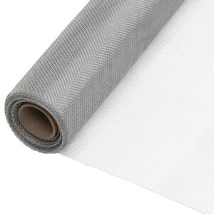 vidaXL Meshes 112 x 500 cm Stainless Steel 304 Silver