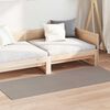 vidaXL Area Rugs Rectangular LUGO Taupe 150 x 80 cm Polyester