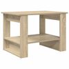 vidaXL Coffee Table Sonoma Oak 72 x 50 x 50 cm Engineered Wood