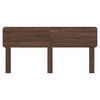 vidaXL Headboard Brown Oak 200 cm Engineered wood